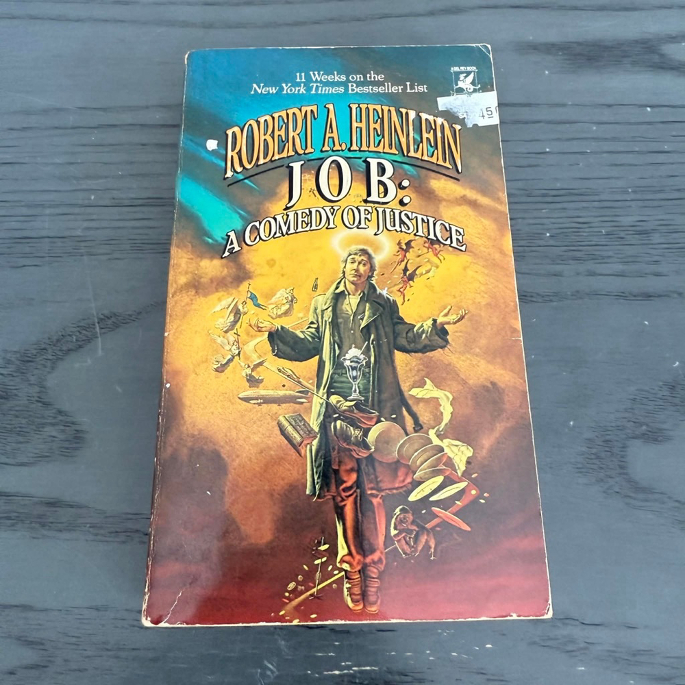 Del Rey Job: A Comedy of Justice Notebook & Journal Red Orange One Size